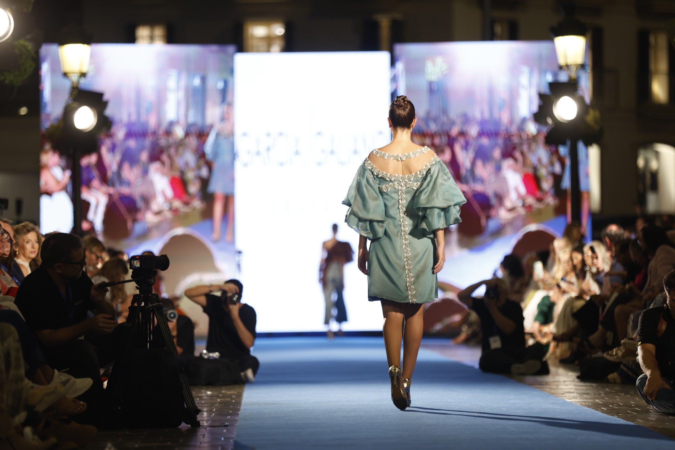 Desfile de la malagueña Antonia Galiano.