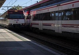 Cercanías trains.