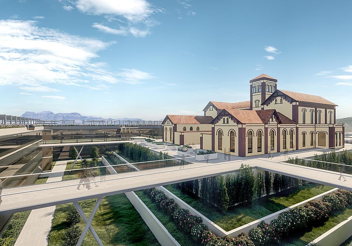 One of the latest recreations of the project, designed by architect Ángel Asenjo.