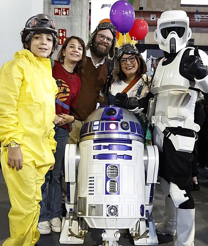 Imagen secundaria 2 - Early arrivals at San Diego Comic-Con Málaga.