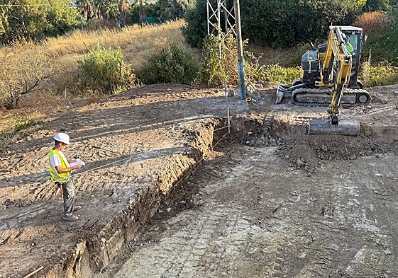 Start of work on the municipal outdoor swimming pool.