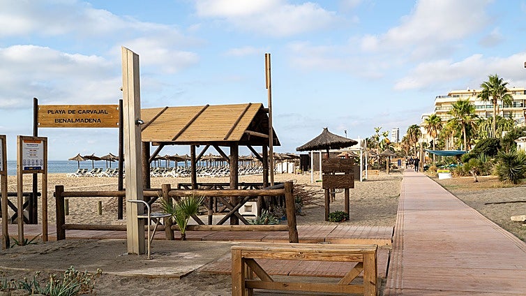 Benalmádena renovates Carvajal beach area