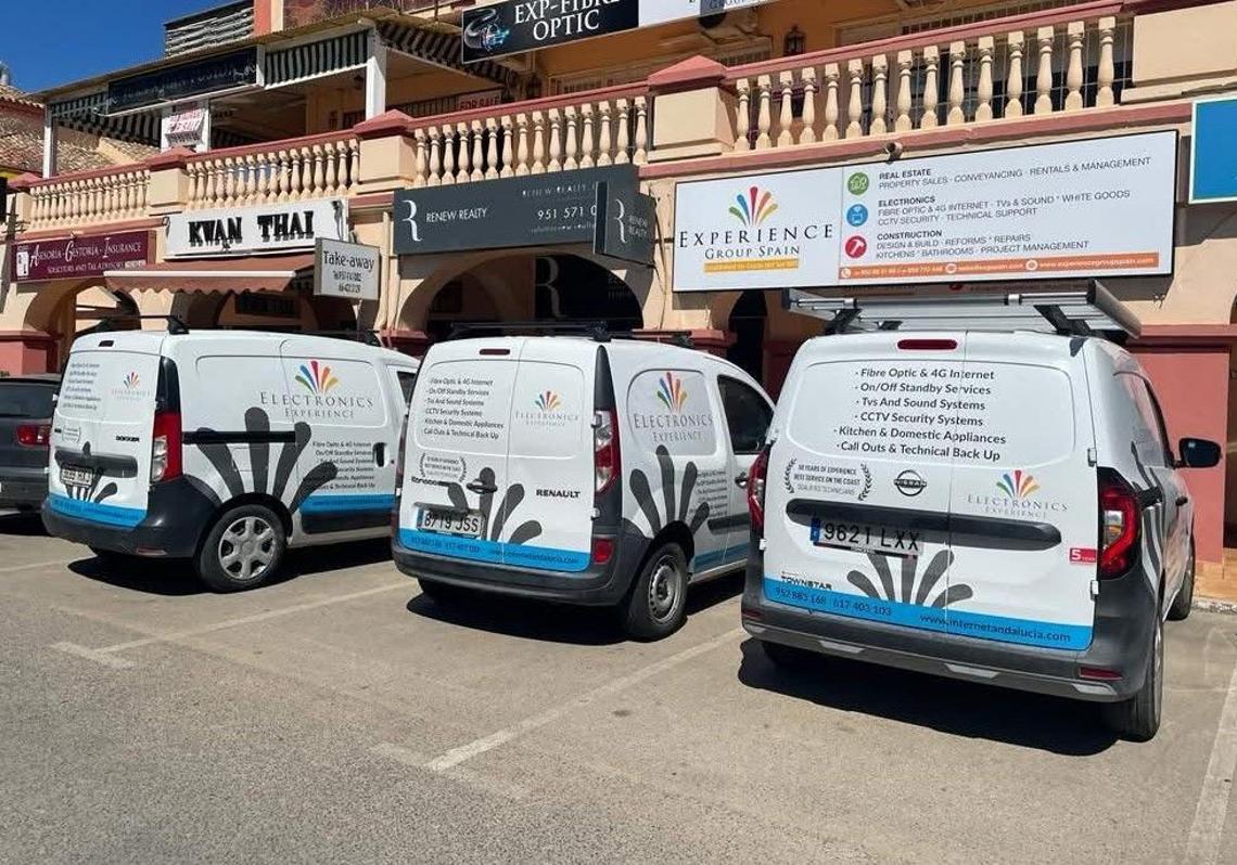 Imagen después - Beyond real estate, our Electronics Experience division has played an important role in advancing communication and technology in Andalucía.