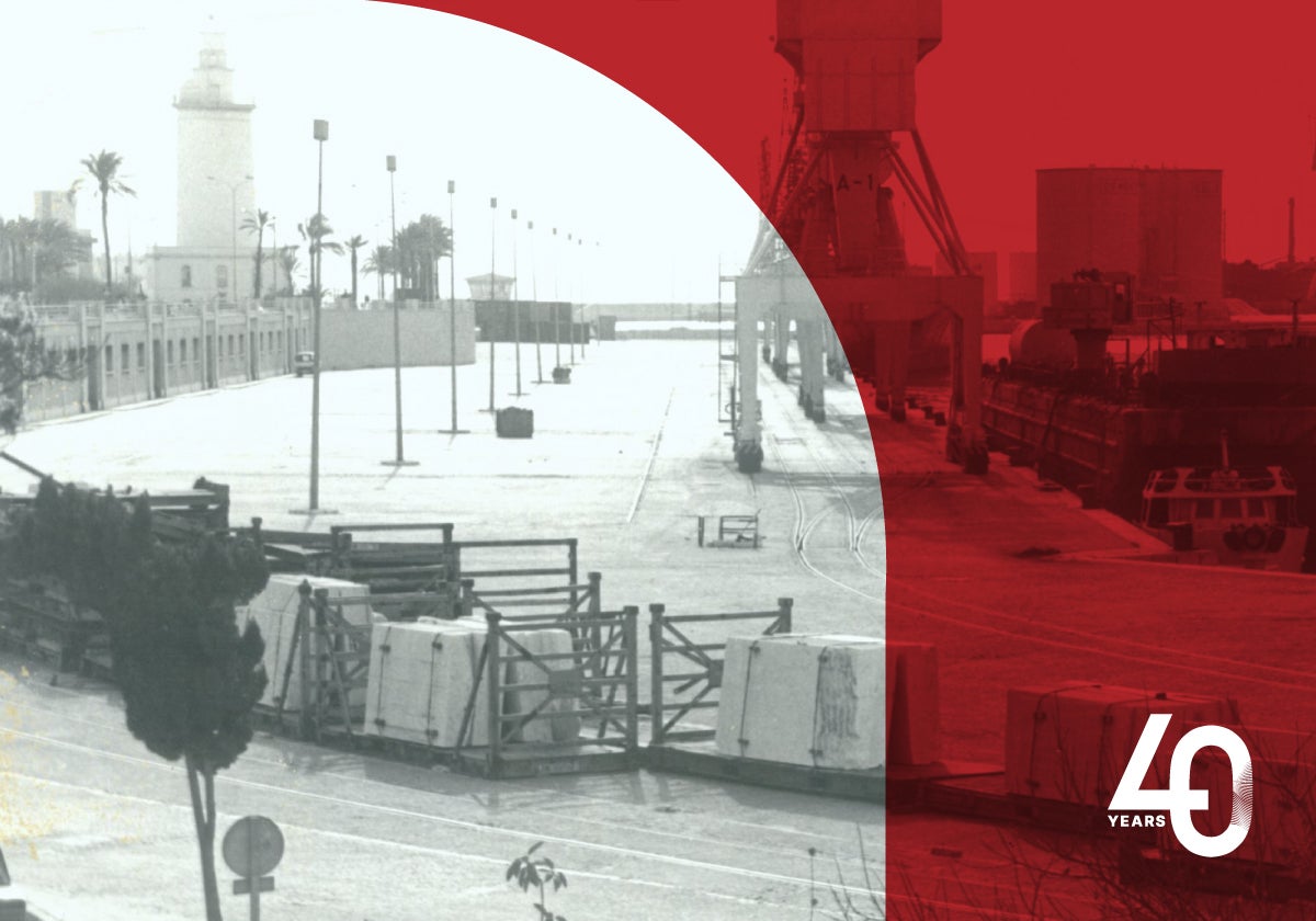 Malaga, a city centre unrecognisable 40 years on