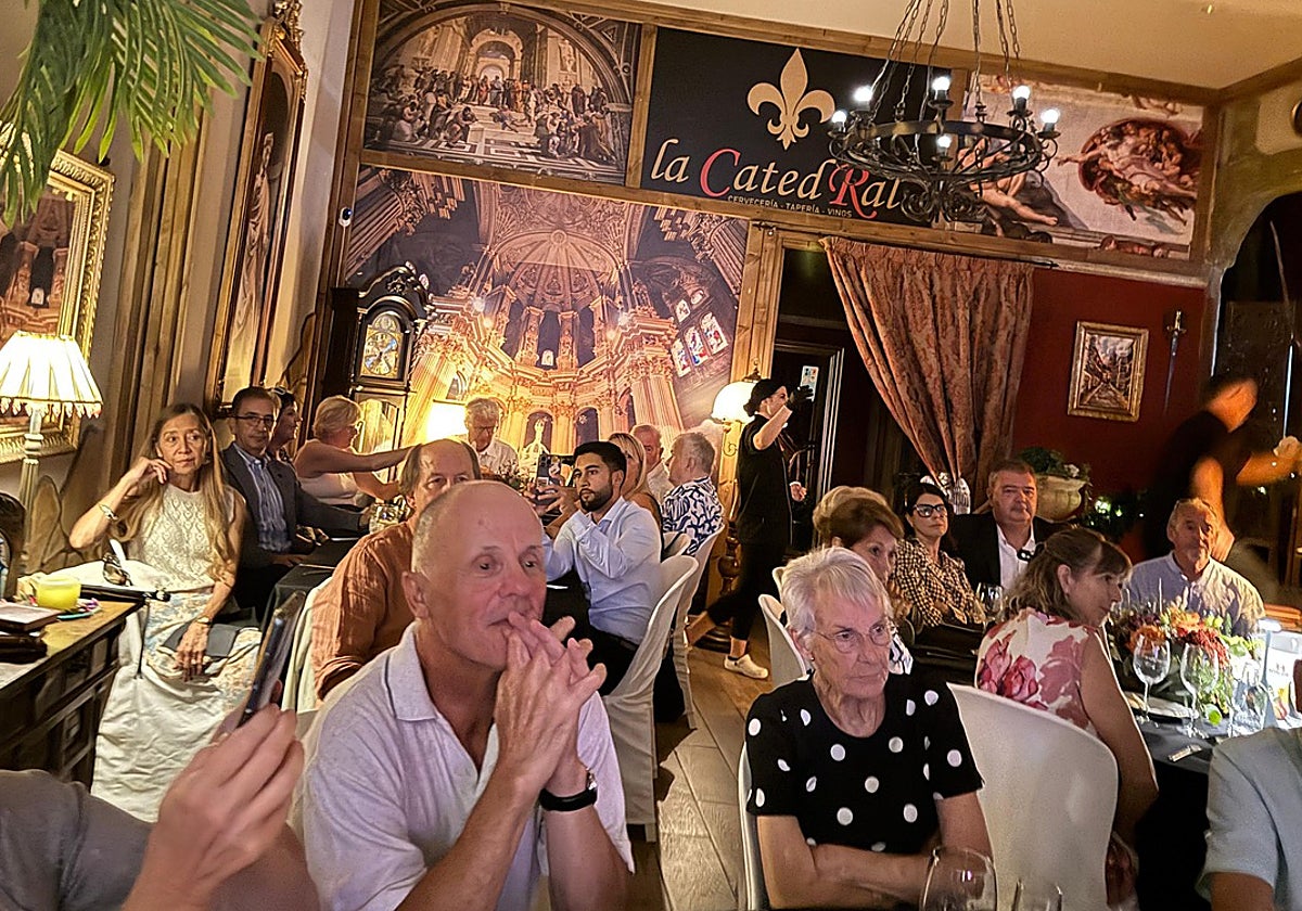 Around 50 guests enjoyed the Donor Club lunch.