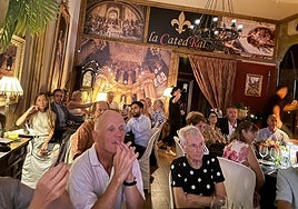 Around 50 guests enjoyed the Donor Club lunch.