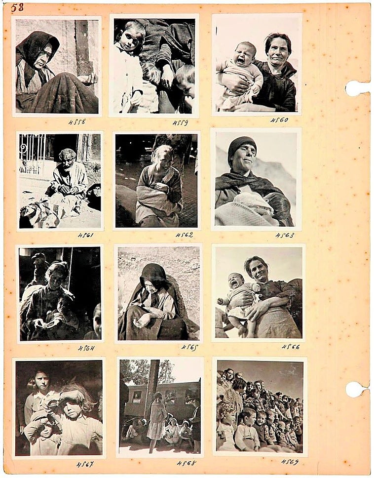 Photographs of the suffering hidden by the dictatorship in Spain