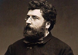 Georges Bizet, composer of the acclaimed opera Carmen.