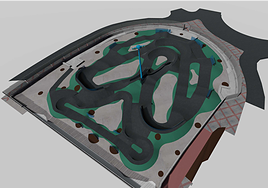 Image of the 'pump track' project put out to tender by Marbella town hall.