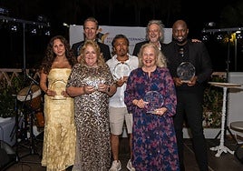 The winners at the MIFF gala award ceremony.