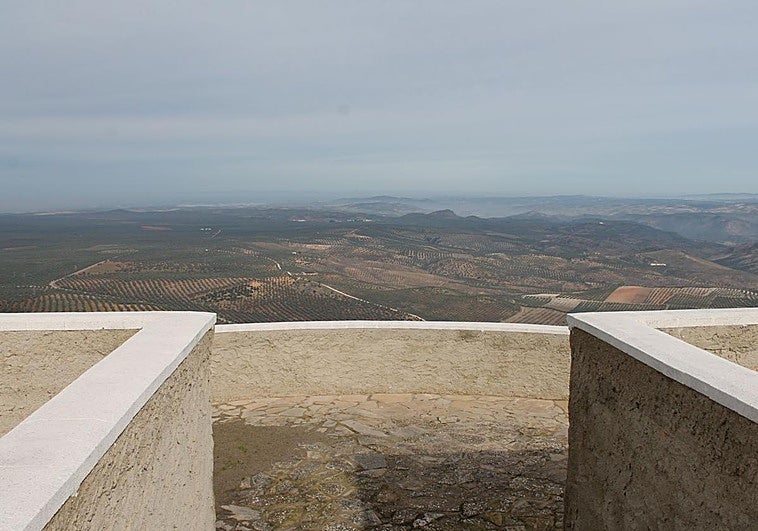 Camorra viewpoint in Alameda from where you can see five Andalusian provinces