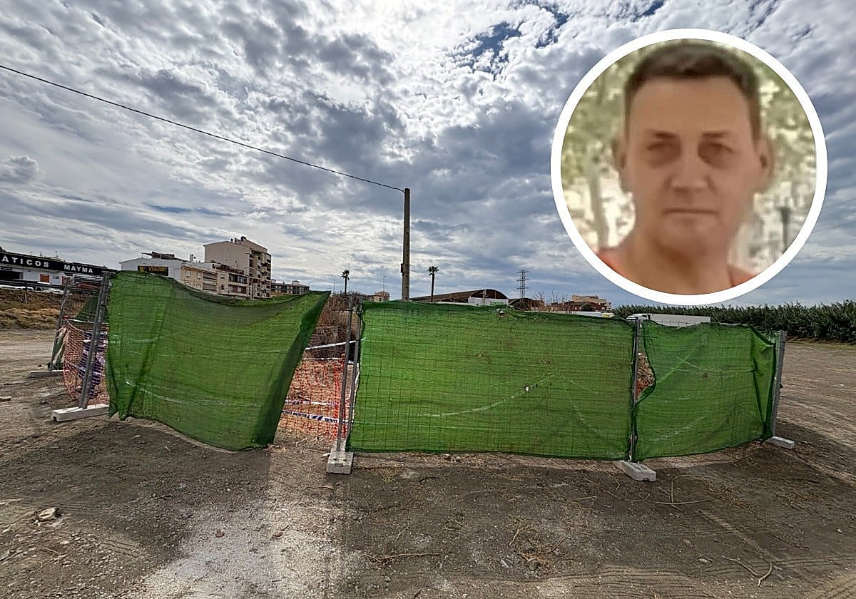 The area where the well is located and inset David Ruiz Hierrezuelo