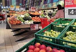 A supermarket in Spain.