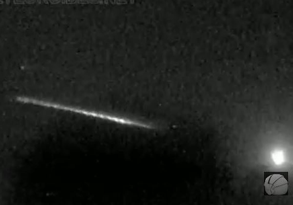 This is the moment a spectacular fireball flew over Spain and Portugal
