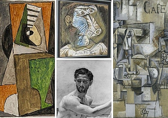 Paintings by Pablo Picasso reported as stolen and now wanted by Interpol.