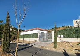 The electricity substation in Torrox