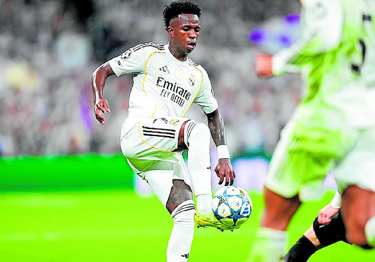 Vinicius Junior of Real Madrid.