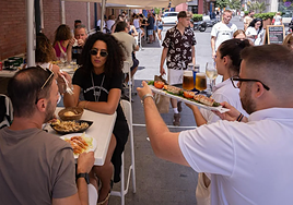 The services sector accounts for the bulk of job creation in the quarter.