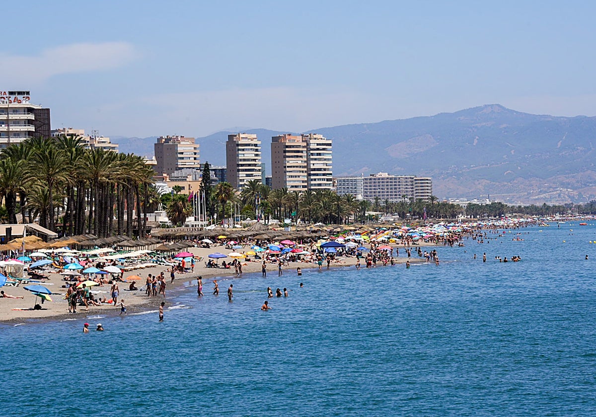 Torremolinos saw an increase in British tourists in September.