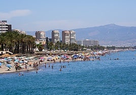 Torremolinos saw an increase in British tourists in September.