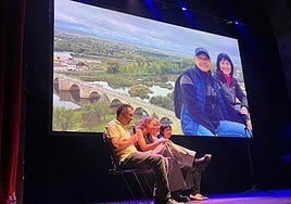Some of the participants in the tribute in memory of the victims of the dana.