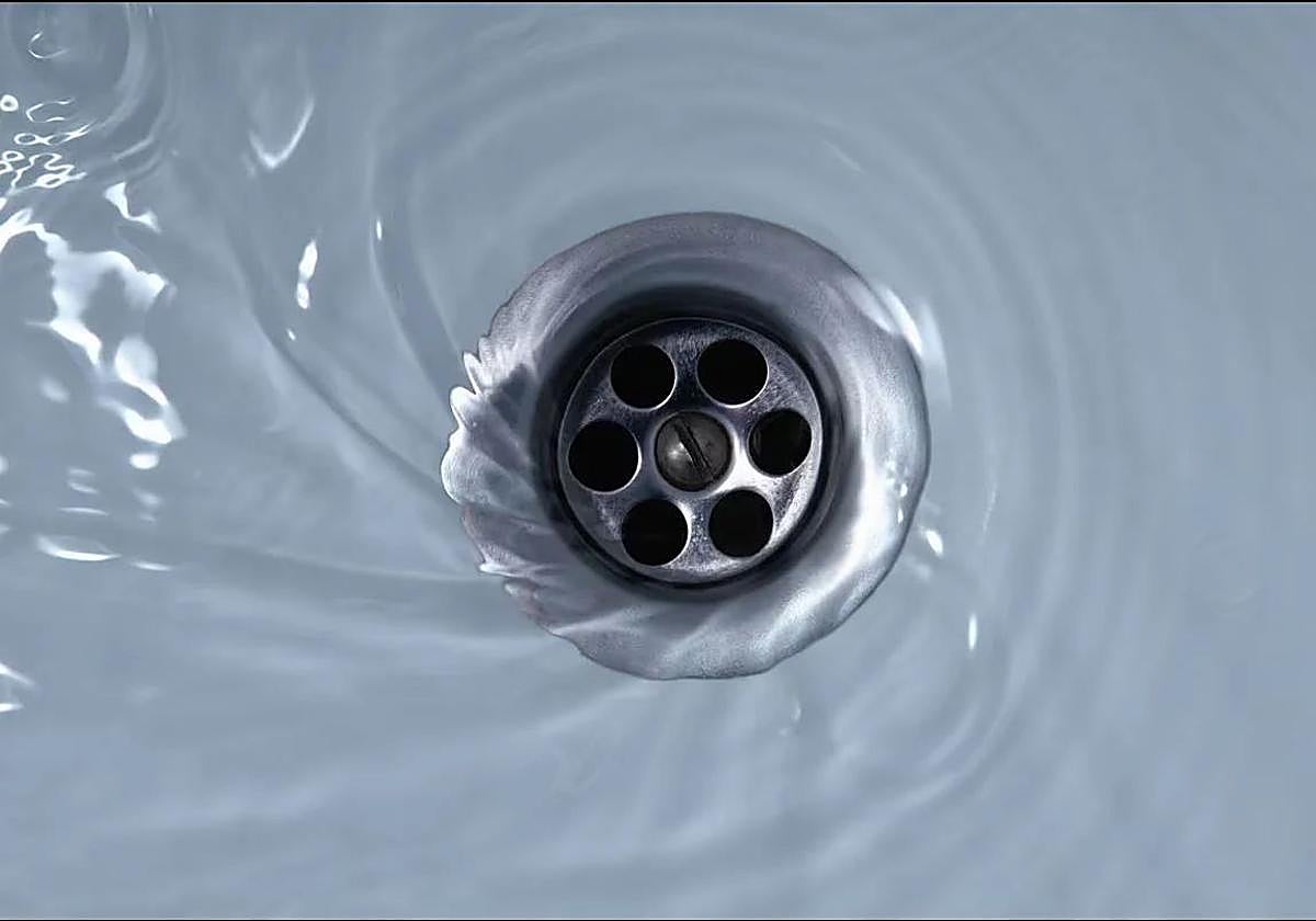 Archive image of a drain.