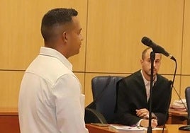 The man convicted of killing an Alzira resident with reduced mobility after an argument over parking.