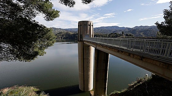 Vital reservoir which protects Malaga city from floods 'loses' 40% of its storage capacity