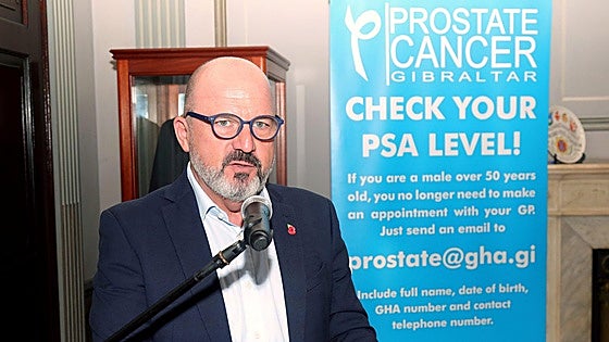 Deputy mayor launches Prostate Cancer Gibraltar's November Walnut Campaign