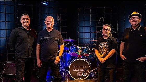 Gibraltar-based band Thrifty Malone release new single featuring The Waterboys' Steve Wickham