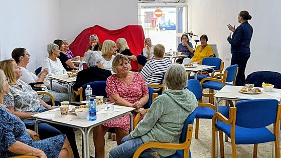 Work is progressing well on new Age Concern community hub on the Costa del Sol