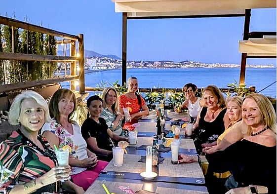 Members of the group at last month's event.