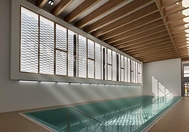 Project image of one of the areas of the complex.