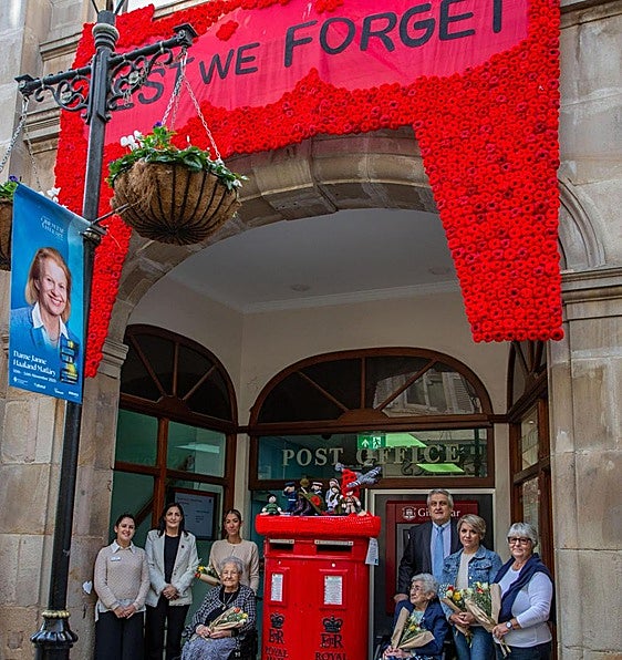 Handcrafted poppy displays honour those who served during Remembrance Day across Gibraltar