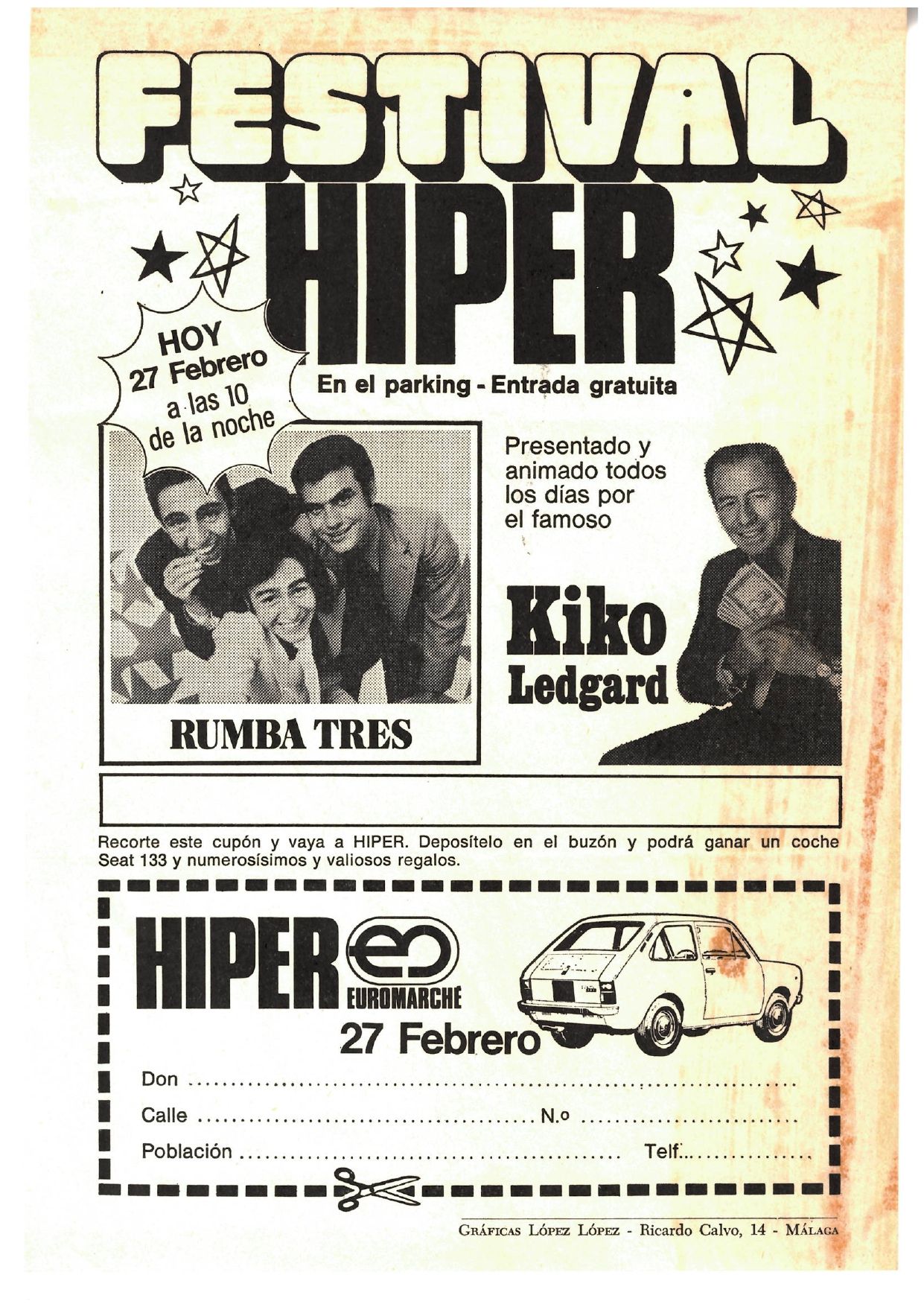 Malaga&#039;s first hypermarket celebrates its 50th anniversary - in pictures