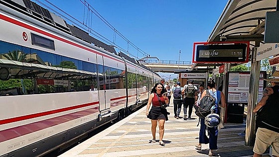 Punctuality of Malaga's commuter rail service reached almost 97% in September
