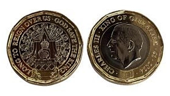 Gibraltar announces issue of 12-sided £1 coin