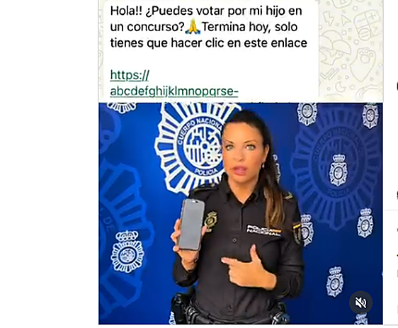 'Vote for my child': Spanish police warn of new scam aiming to gain access to your WhatsApp account