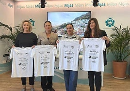 Organisers, sponsors and the councillor at the launch of the event.