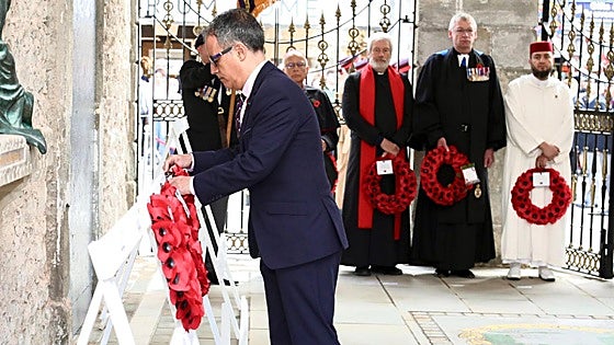 Services of remembrance around Malaga province and in Gibraltar, in pictures