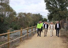 Mayors of Marbella and San Pedro Alcántara have visited the works.