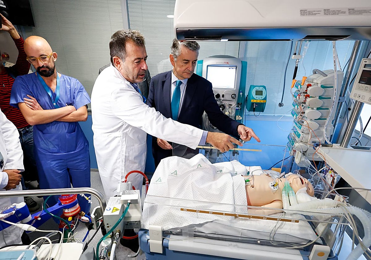 Hospital Materno team from Malaga helps save two-year-old Badajoz girl