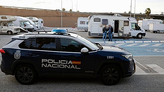Man shot in leg in motorhome parking area next to Malaga city stadium
