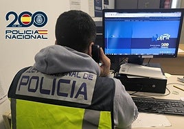 23-year-old man arrested in Ronda following child pornography alert from America