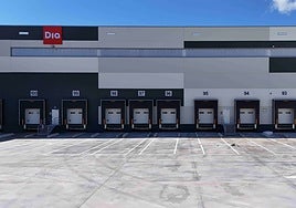 A Día logistics centre, such as the one to be built in the 'dry port'.