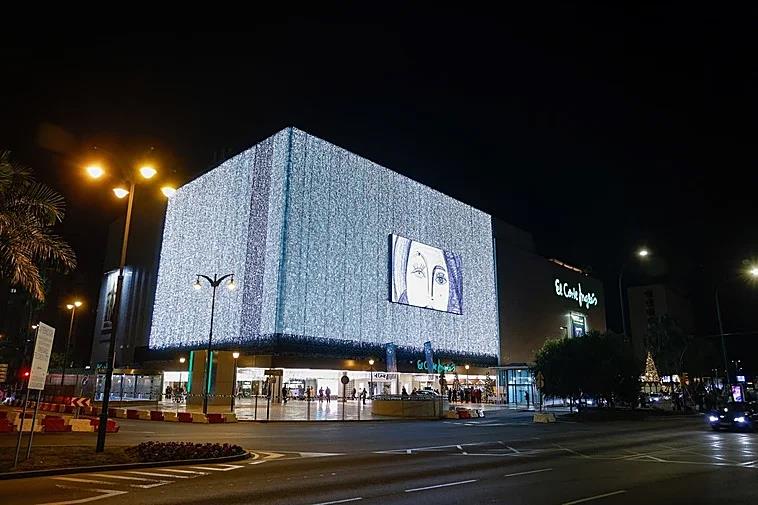 El Corte Inglés is already lit up for a dazzling Christmas in Malaga