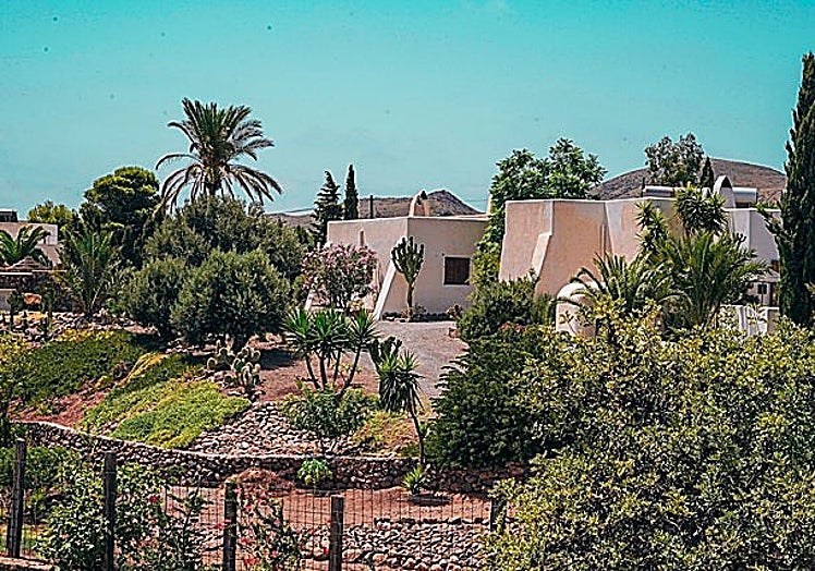 Typical houses in Rodalquilar.