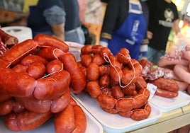 Sausages and other cured meats are the star of the festival.