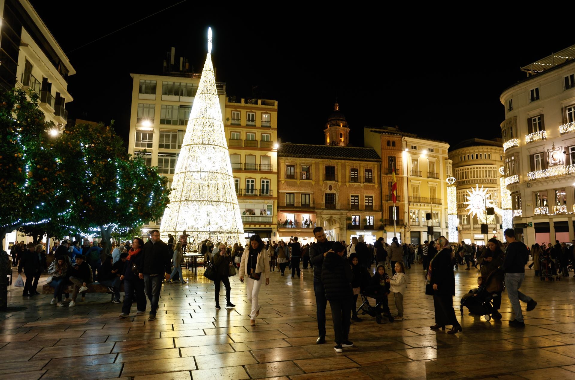 In pictures: Malaga lights up for Christmas