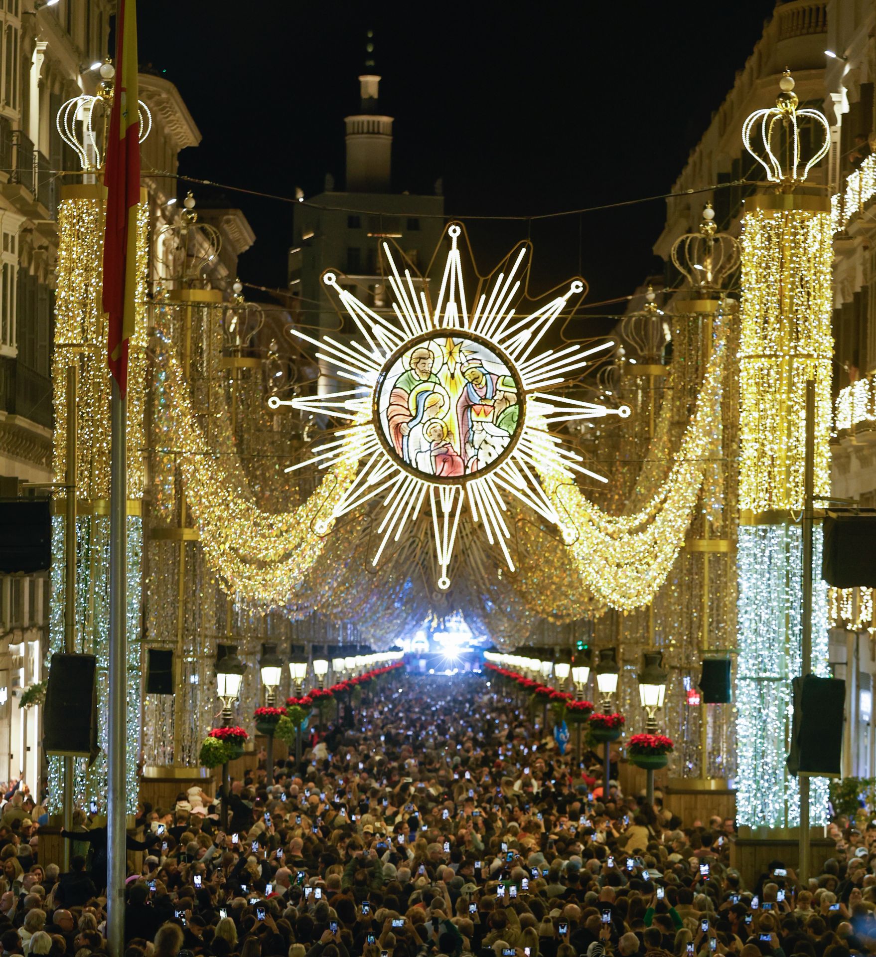 In pictures: Malaga lights up for Christmas
